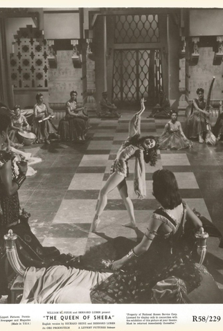 Poster 3 de Filme A Rainha de Sabá (1952)