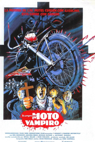 Poster 1 de Filme A Minha Moto é Vampira (1990)