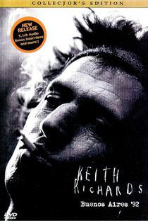 Keith Richards - Buenos Aires '92 - Poster / Capa / Cartaz - Oficial 1