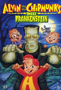 Alvin e os Esquilos Encontram Frankenstein - Poster / Capa / Cartaz - Oficial 4