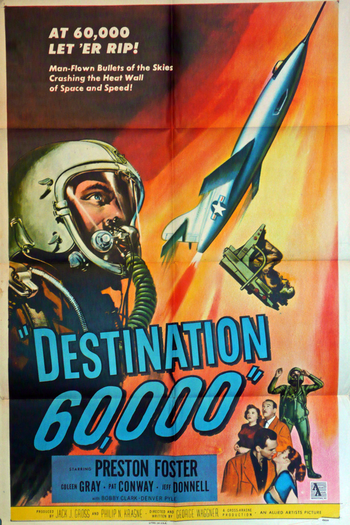 Poster de Filme Sem Barreiras no Céu (1957)