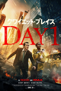 Um Lugar Silencioso: Dia Um - Poster / Capa / Cartaz - Oficial 9