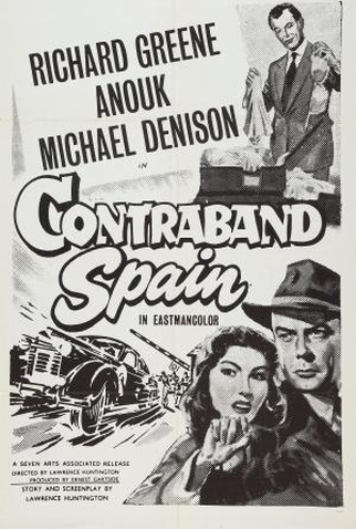 Poster 8 de Filme Contraband Spain (1955)