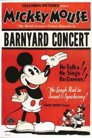 Poster de Curta The Barnyard Concert (1930)