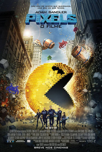 Pixels: O Filme - Poster / Capa / Cartaz - Oficial 2