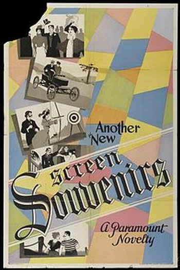 Poster de Curta Screen Souvenirs (1932)