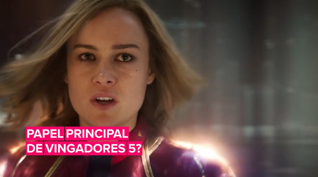 Capitã Marvel é cotada para papel principal em 'Vingadores 5'