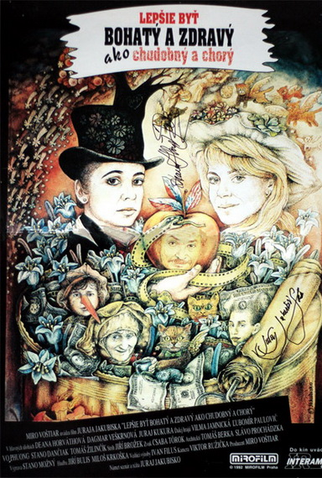 Poster 2 de Filme É Melhor Ser Rico e Saudável do que Pobre e Doente (1992)