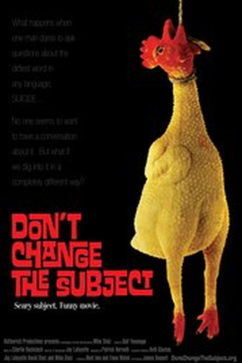 Poster de Filme Não Mude de Assunto (2012)