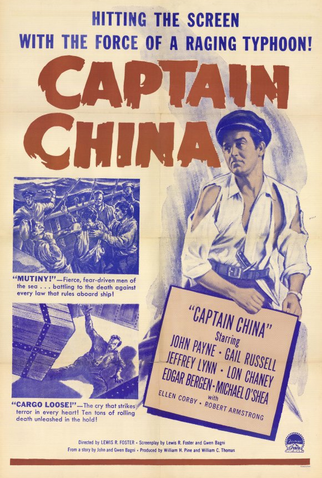 Poster 1 de Filme Capitão China (1950)