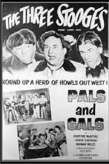 Poster de Curta Abalados à Bala (1954)