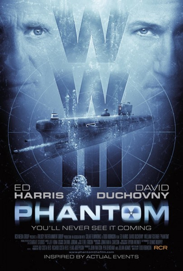 Primeiro trailer e pôster de Phantom, com Ed Harris e David Duchovny
