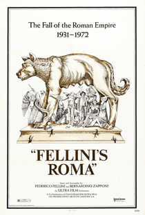 Roma de Fellini - Poster / Capa / Cartaz - Oficial 2
