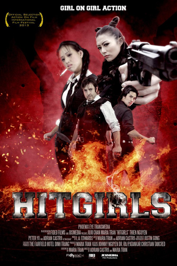 Poster de Curta Hit Girls (2013)