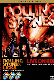 Rolling Stones - MSG Licks Tour Live on HBO 2003 - Poster / Capa / Cartaz - Oficial 1