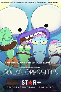 Solar Opposites (3ª Temporada) - Poster / Capa / Cartaz - Oficial 2