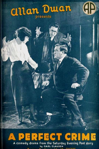 Poster de Filme A Perfect Crime (1921)