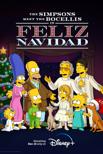 Os Simpsons Encontram os Bocellis em Feliz Navidad - Poster / Capa / Cartaz - Oficial 2