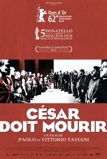 César Deve Morrer - Poster / Capa / Cartaz - Oficial 5