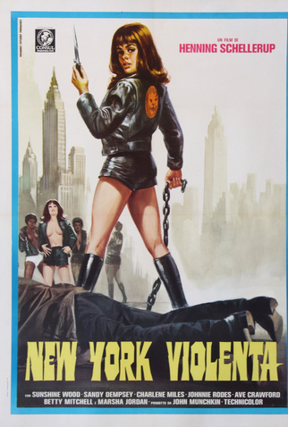 Poster 2 de Filme New York Violenta (1973)