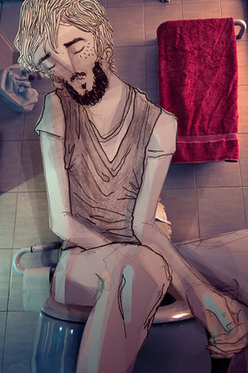 Poster de Curta Junto da Bosta do Meu Pai (2013)