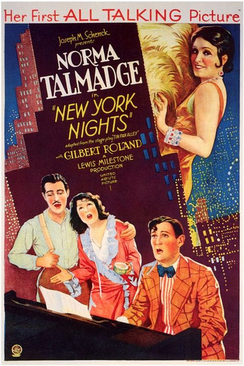 Poster de Filme Noites de Nova York (1929)