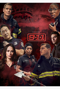 9-1-1 (5ª Temporada) - Poster / Capa / Cartaz - Oficial 1