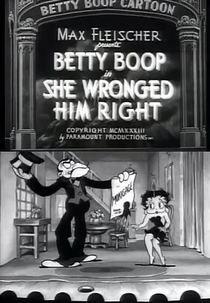 Betty Boop em 'O Caminho Errado' (Betty Boop in She Wronged Him Right)