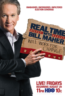 Real Time with Bill Maher - Poster / Capa / Cartaz - Oficial 1