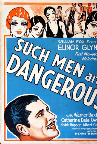 Poster 1 de Filme Homens Perigosos (1930)