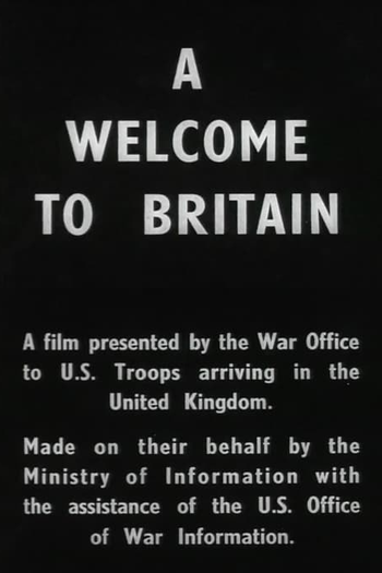 Poster de Curta Bem-vinda Inglaterra (1943)