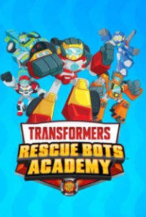 Transformers - Rescue Bots Academy - Poster / Capa / Cartaz - Oficial 1