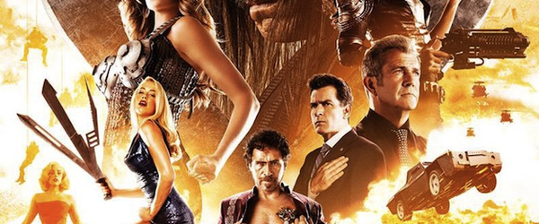 Pôster explosivo de “Machete Kills” online