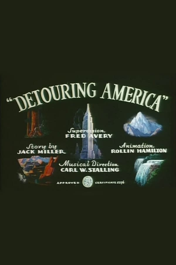 Poster de Curta Detouring America (1939)