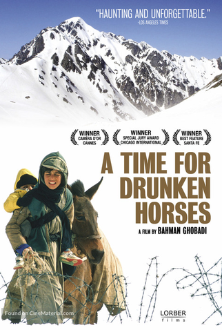 Poster 1 de Filme Tempo de Cavalos Bêbados (2000)