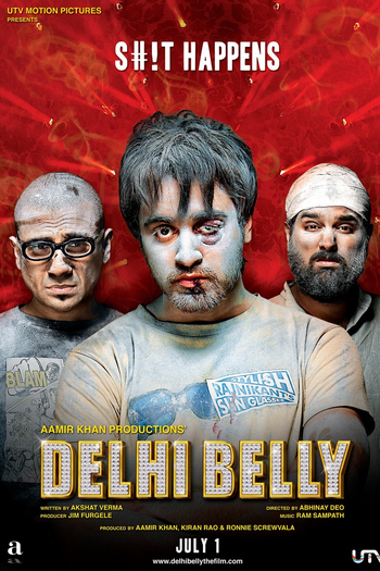 Poster de Filme Delhi Belly (2011)
