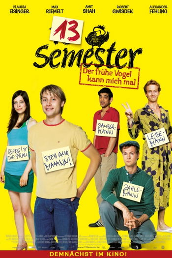 Poster de Filme 13 semestres (2009)