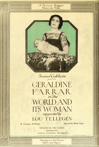 Poster 1 de Filme O Mundo e A Mulher (1919)