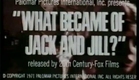 What Became Of Jack And Jill? (1972) Trailer