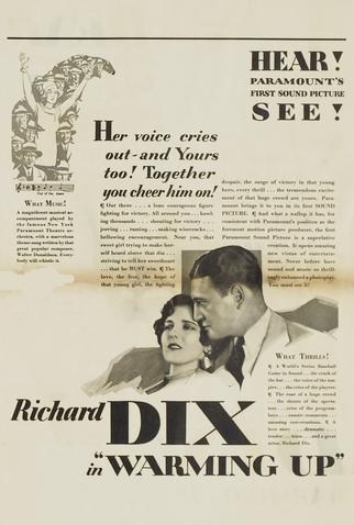 Poster 1 de Filme O Bate-Bola do Amor (1928)