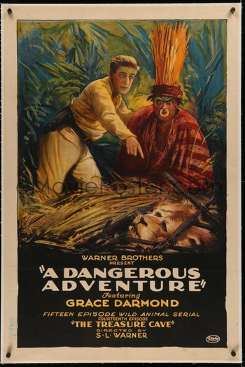 Poster de Filme A Dangerous Adventure (1922)