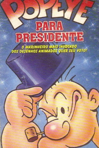 Poster 1 de Curta Popeye Para Presidente (1956)