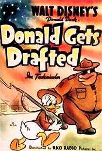 Donald Gets Drafted  - Poster / Capa / Cartaz - Oficial 1