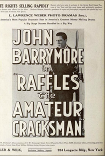 Raffles, the Amateur Cracksman - Poster / Capa / Cartaz - Oficial 1