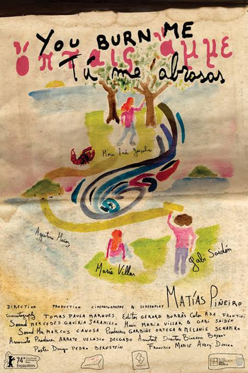 Poster de Filme Você Me Queima (2024)