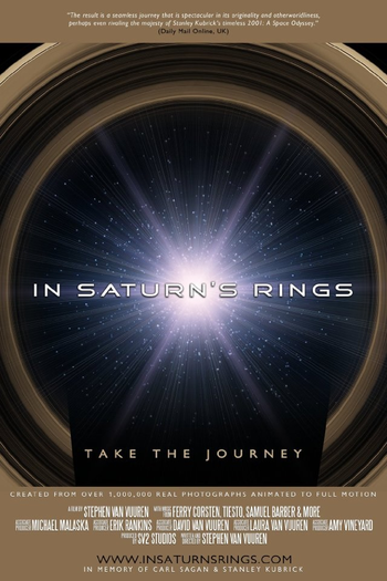 Poster de Curta Nos Anéis de Saturno (2014)