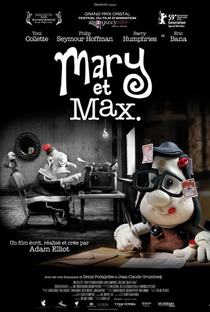 Mary e Max: Uma Amizade Diferente - Poster / Capa / Cartaz - Oficial 1