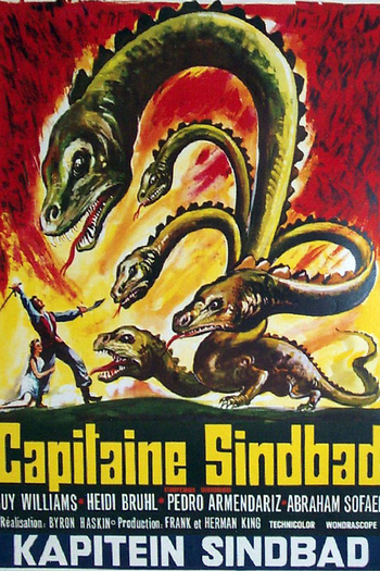Poster de Filme As Aventuras do Capitão Sinbad (1963)