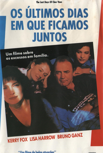 Os Últimos Dias em Que Ficamos Juntos - Poster / Capa / Cartaz - Oficial 1