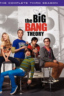 Big Bang: A Teoria (3ª Temporada) - Poster / Capa / Cartaz - Oficial 3